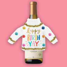 Load image into Gallery viewer, soiree-sisters - Funny Wine Bottle Sweater | Happy BirthYay
