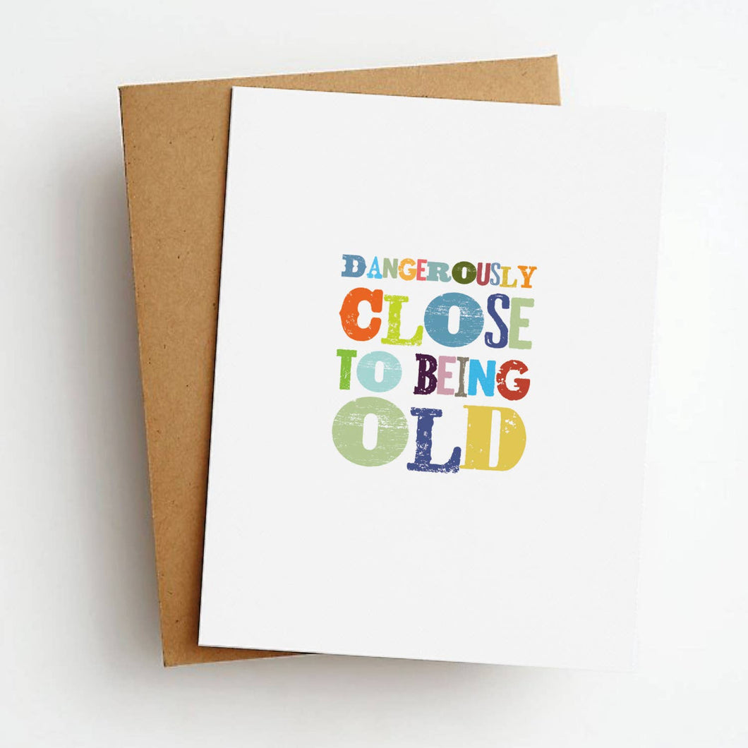 Skel & Co - Dangerously Close Birthday Greeting Card
