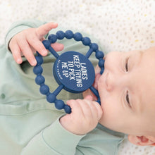 Load image into Gallery viewer, Bella Tunno - Ladies Pick Me Up Happy Teether: Blue
