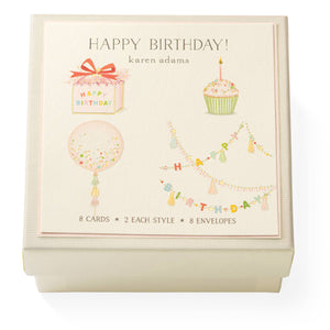 Karen Adams Designs - Birthday Cupcake Individual Gift Enclosure