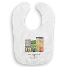 Load image into Gallery viewer, French Graffiti - Small Town Big Heart with Location: Dishtowel / -
