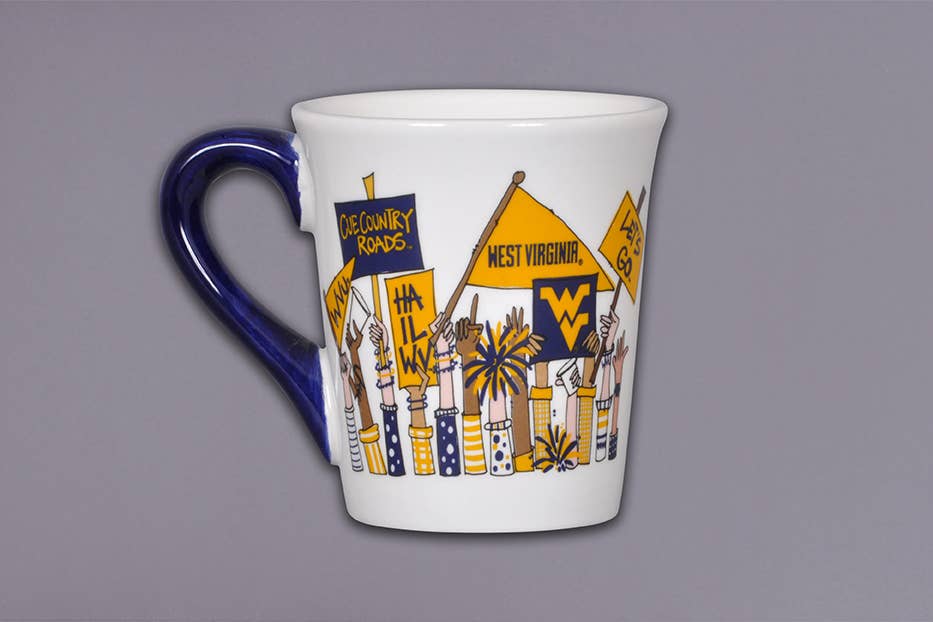 MAGNOLIA LANE - W VA Cheer Mug