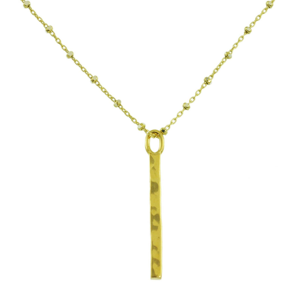 Plata - Sticky Situation Necklace: Goldplated Sterling