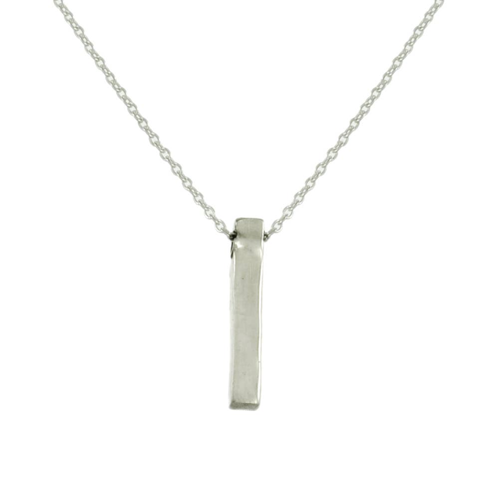 Plata - Small Stick to Necklace: Sterling Silver; Gold Plated Sterling; Two Tone