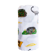 Load image into Gallery viewer, Little Hometown - Pittsburgh Baby Swaddle Blanket
