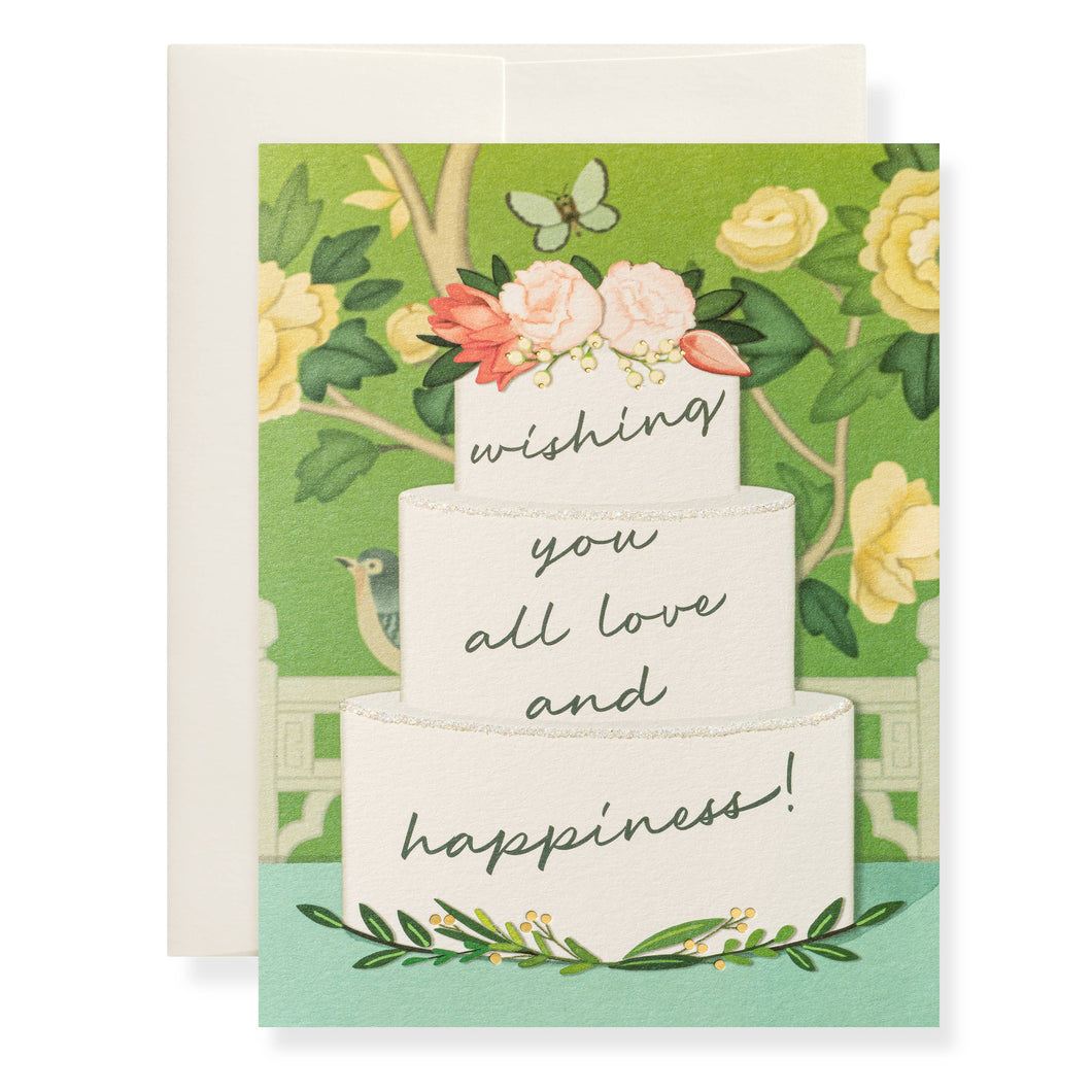 Karen Adams Designs - Wedding Cake Greeting Card