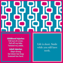 Load image into Gallery viewer, Drinks on Me - Napkin: Life is Short
