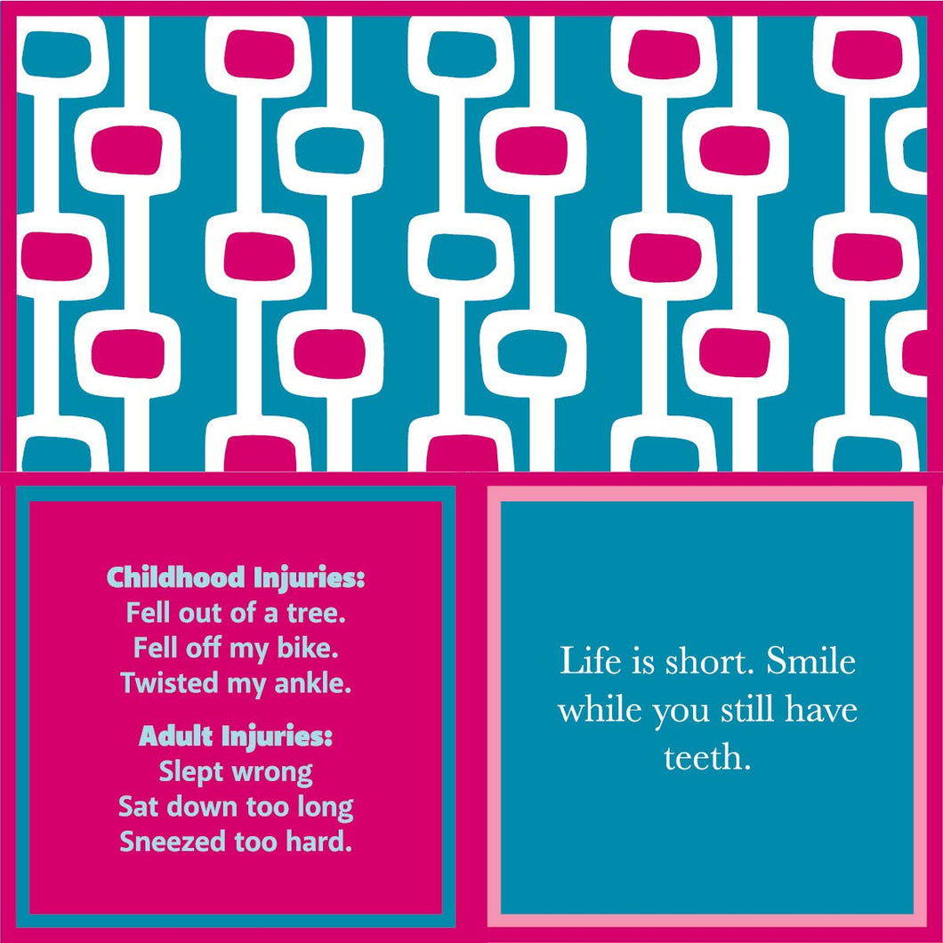 Drinks on Me - Napkin: Life is Short