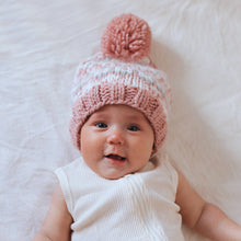 Load image into Gallery viewer, Huggalugs - Fairisle Rosy Beanie Hat Baby &amp; Kids: M (6-24 months)
