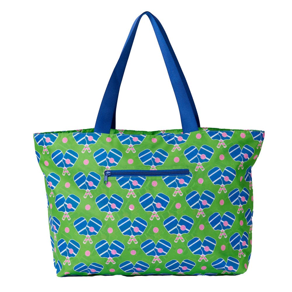 rockflowerpaper - PICKLEBALL FUN Splash Proof Beach Bag