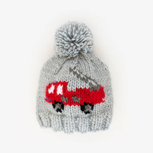 Fire Engine Beanie Hat   M (6-24 months)