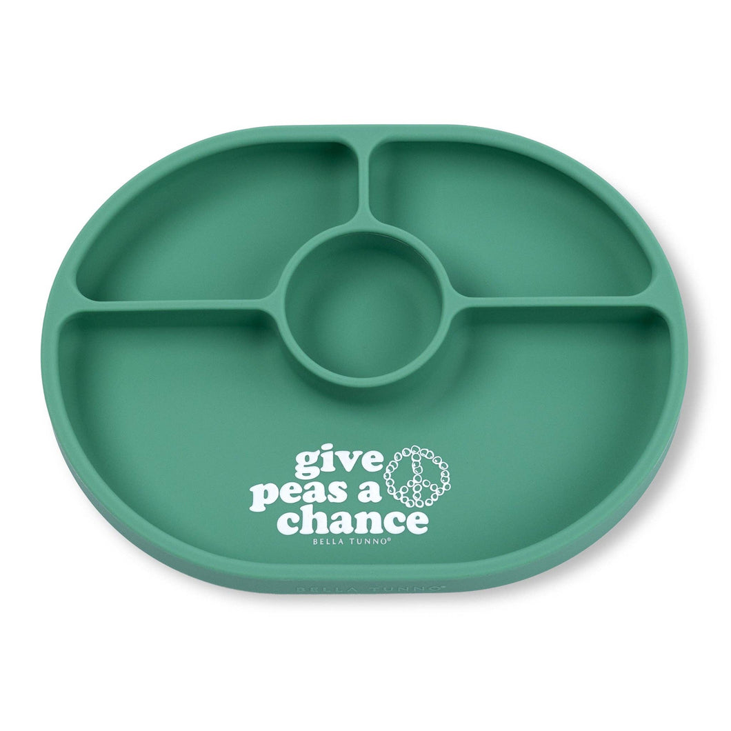Bella Tunno - Give Peas a Chance Wonder Plate: Green