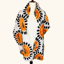 Load image into Gallery viewer, Pomegranate Moon - Papaya Scarf
