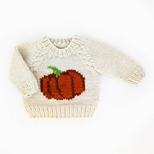 Load image into Gallery viewer, Pumpkin Crew Neck Sweater  6-12 months
