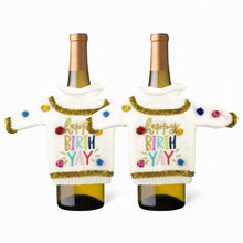 Load image into Gallery viewer, soiree-sisters - Funny Wine Bottle Sweater | Happy BirthYay
