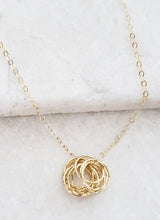 Load image into Gallery viewer, Sosie Designs - Gold Cluster Necklace
