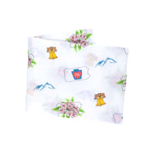 Load image into Gallery viewer, Little Hometown - Pennsylvania Baby Swaddle Blanket (Unisex)
