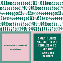 Load image into Gallery viewer, Drinks on Me - Napkin: Talk to Self/Slap You

