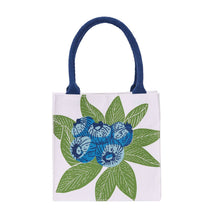 Load image into Gallery viewer, BLUEBERRY BUNCH Itsy Bitsy Reusable Gift Bag Tote
