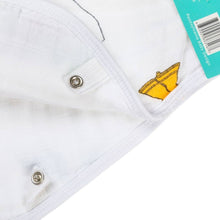 Load image into Gallery viewer, Little Hometown - Pennsylvania Baby: 2-in-1 Burp Cloth and Bib (Unisex)
