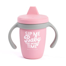 Load image into Gallery viewer, Bella Tunno - Sip Me Baby Happy Sippy Cup: Pink
