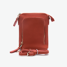 Load image into Gallery viewer, Pretty Persuasions - P25006 Zipper Front Small Crossbody Bag: 17 Green
