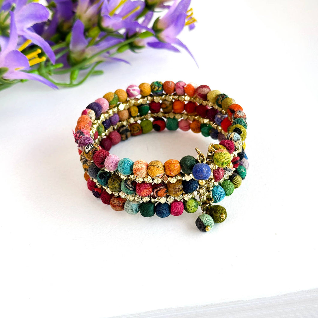 WorldFinds - Kantha Kirra Cuff