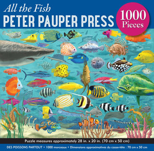 All The Fish 1000 Piece Jigsaw Puzzle