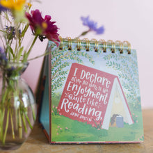 Load image into Gallery viewer, Pippi Post - 52 Weeks of Book Quotes - Desk Flip Calendar
