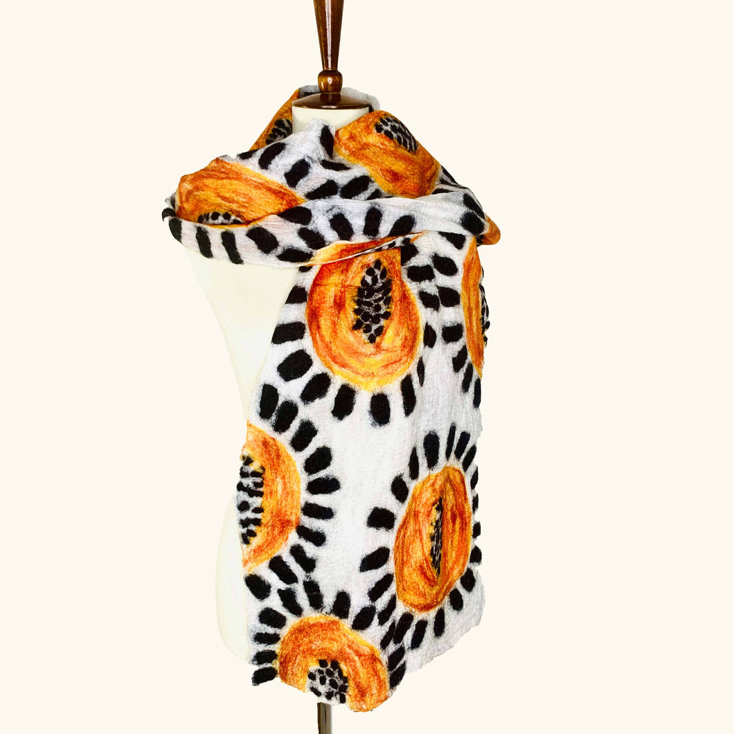 Pomegranate Moon - Papaya Scarf