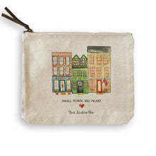 Load image into Gallery viewer, French Graffiti - Small Town Big Heart with Location: Dishtowel / -
