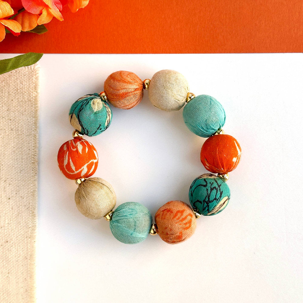 WorldFinds - Kantha Capri Bold Bracelet