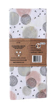 Load image into Gallery viewer, ellembee gift - Pink polka dot shadows | double-sided waffle towels
