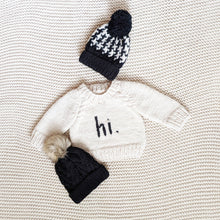 Load image into Gallery viewer, Hi. Crew Neck Sweater Baby &amp; Toddler: 0-6 months
