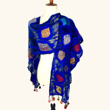 Load image into Gallery viewer, Pomegranate Moon - Royal Scarf Wrap
