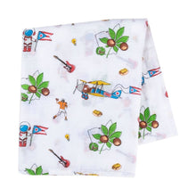 Load image into Gallery viewer, Ohio Baby: Muslin Cotton Baby Swaddle Blanket (Unisex)
