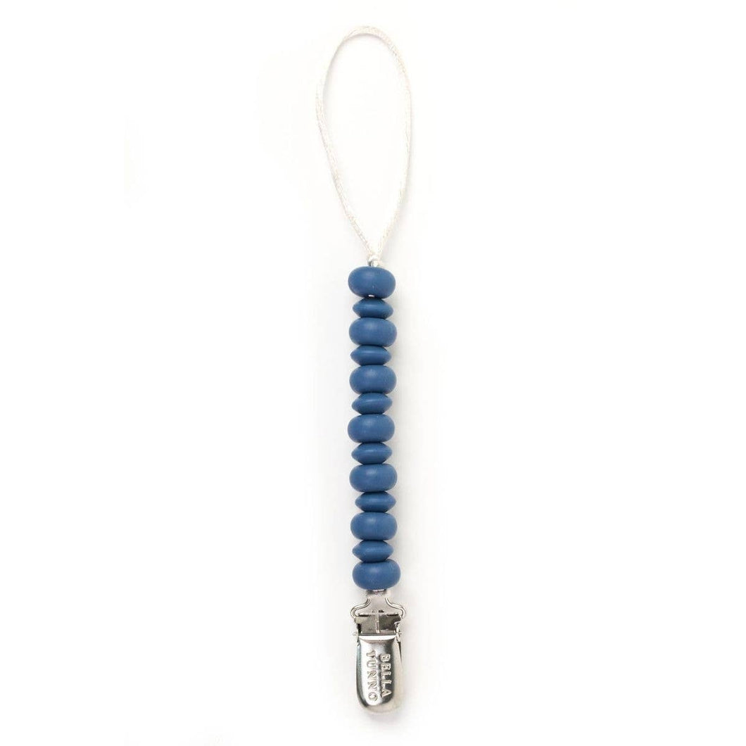 Bella Tunno - Navy Pacifier Clip