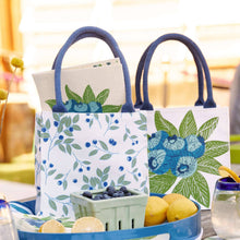 Load image into Gallery viewer, BLUEBERRY BUNCH Itsy Bitsy Reusable Gift Bag Tote
