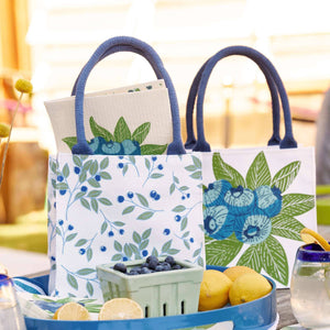 BLUEBERRY BUNCH Itsy Bitsy Reusable Gift Bag Tote