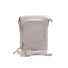 Load image into Gallery viewer, Pretty Persuasions - P25006 Zipper Front Small Crossbody Bag: 17 Green
