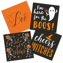 Load image into Gallery viewer, soiree-sisters - Funny Halloween Cocktail Napkins | Cheers Witches - 20ct
