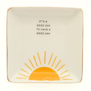 Properly Improper - It's A Good Day - Square Trinket Tray