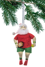 Load image into Gallery viewer, Pickleball Santa Clause Ornament

