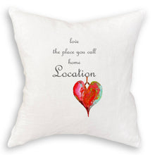 Load image into Gallery viewer, French Graffiti - Love the Place You Call Home with Location: - / Dishtowel
