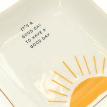 Load image into Gallery viewer, Properly Improper - It&#39;s A Good Day - Square Trinket Tray
