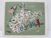 Load image into Gallery viewer, Galleyware - West Virginia Swedish Towel
