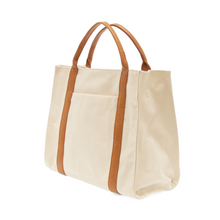 Load image into Gallery viewer, TONI LARGE CANVAS TOTE
