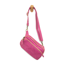 Load image into Gallery viewer, KYLIE DOUBLE ZIP SLING/ BELT BAG
