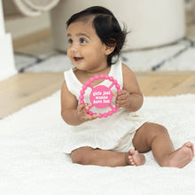 Load image into Gallery viewer, Bella Tunno - Girls Just Wanna Have Fun Happy Teether

