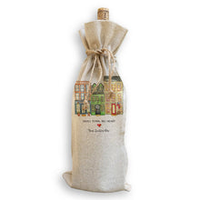 Load image into Gallery viewer, French Graffiti - Small Town Big Heart with Location: Dishtowel / -
